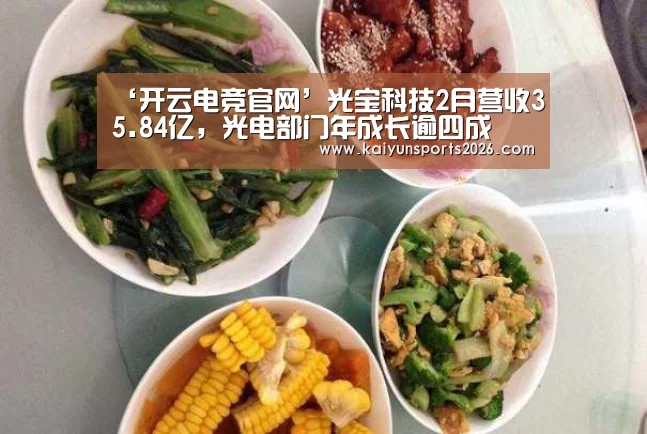 ‘开云电竞官网’光宝科技2月营收35.84亿,光电部门年成长逾四成(图1) 开云体育下载